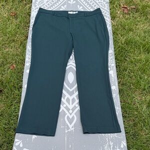 Old Navy Women's Straight Leg Pants - Dark Green